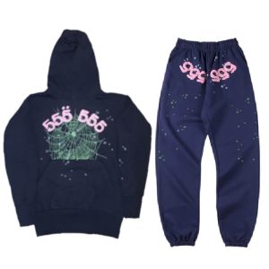 Sp5der 555555 Tracksuit – Blue
