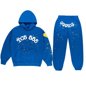 Sp5der TC Blue Tracksuit