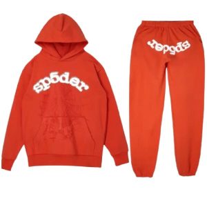 Sp5der Worldwide Red Tracksuit