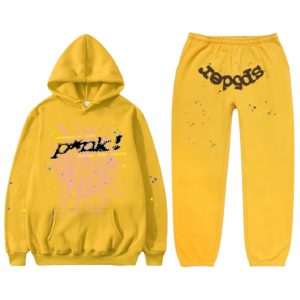 Yellow-Sp5der-Pink-Printed-Tracksuit