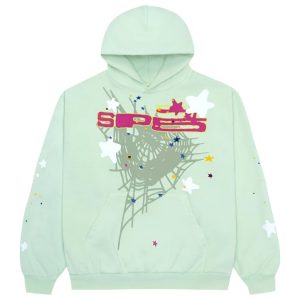 Sp5der Sp5 Mint Hoodie Men