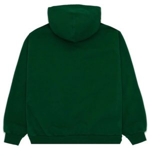 Green Spider Web Hoodie