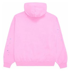 Sp5der OG Web Hoodie Pink